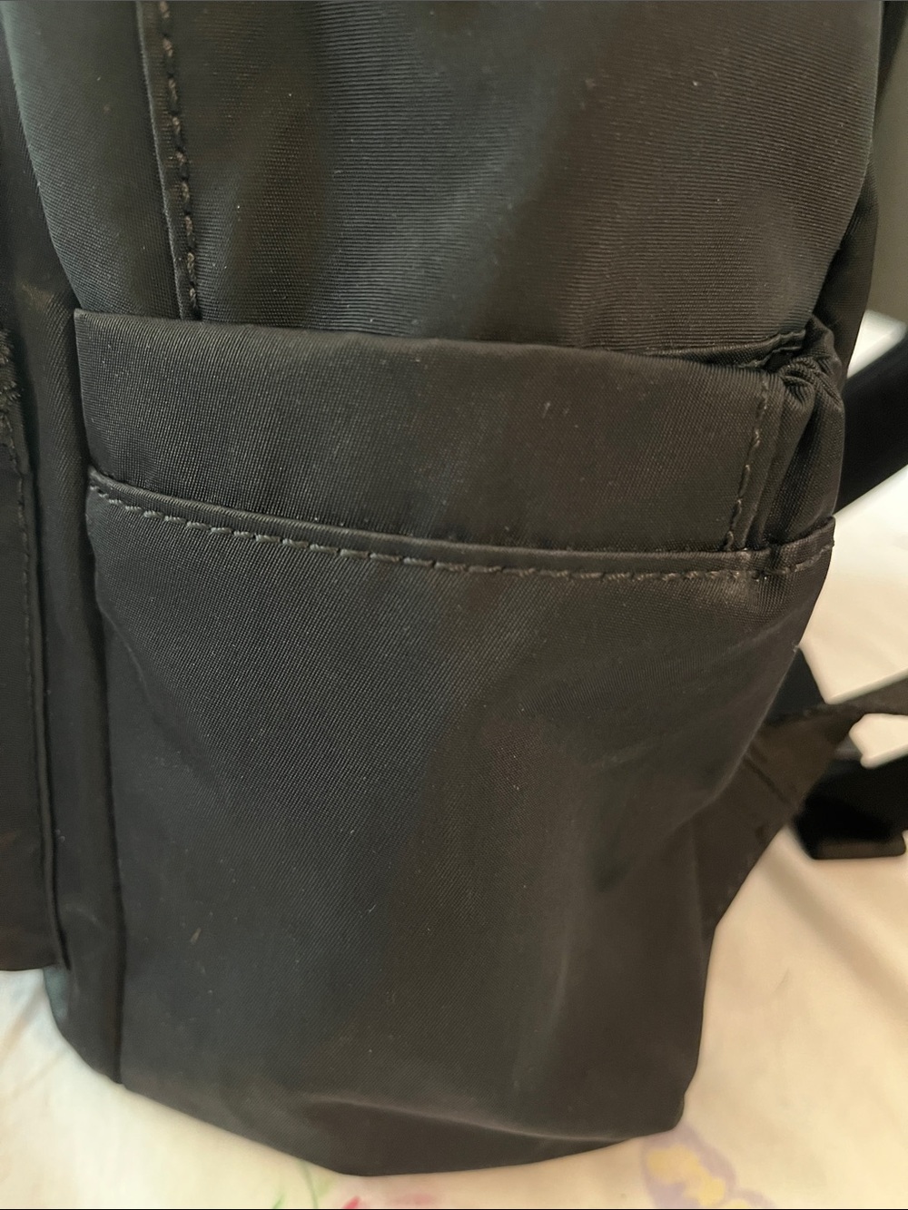 Kipling City Pack Backpack with Silver Hardware and signature Monkey Keychain - Picture 6 of 14